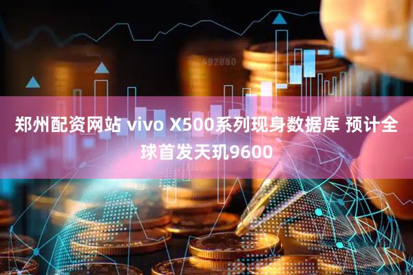 郑州配资网站 vivo X500系列现身数据库 预计全球首发天玑9600